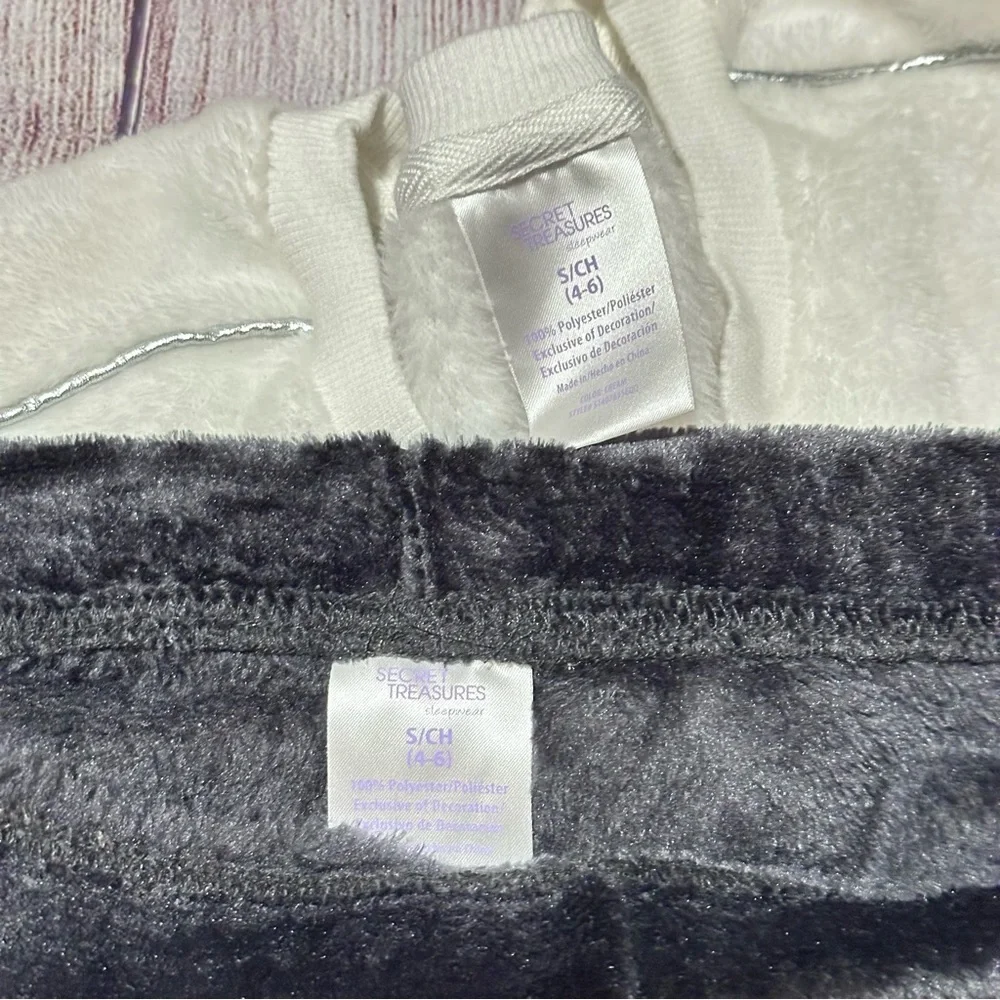 Secret Treasures Velour Panda PJ Short Set Size S - Picture 7 of 8